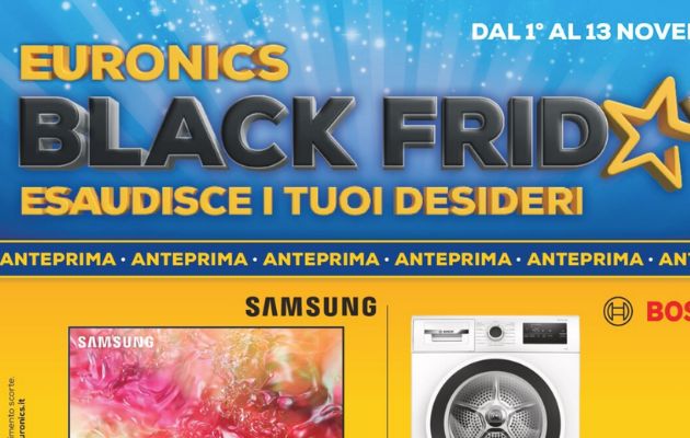 volantino euronics black friday