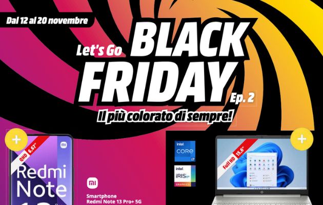 volantino mediaworld black friday