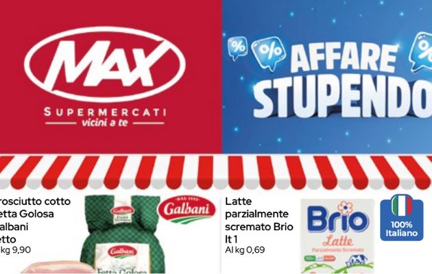 volantino max febbraio